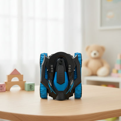 8-Wheel RC Stunt Car – 360° Stunt Car with LED Lights