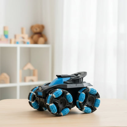 8-Wheel RC Stunt Car – 360° Stunt Car with LED Lights