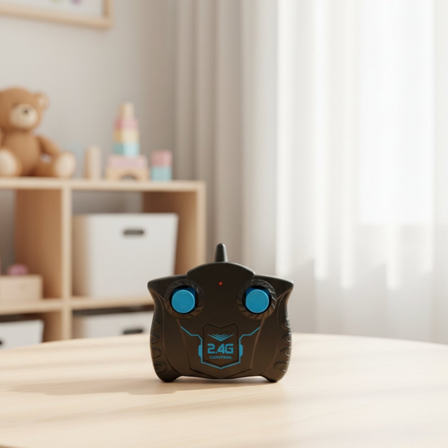 8-Wheel RC Stunt Car – 360° Stunt Car with LED Lights