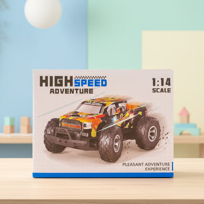 High-Speed Monster RC Truck – 2.4G Remote Control (1:14 Scale)