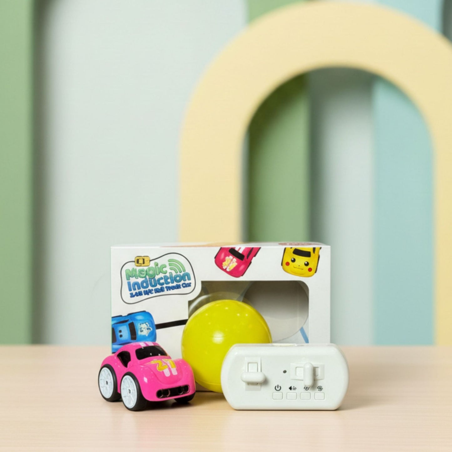 Induction & Remote Control Mini Magic Car