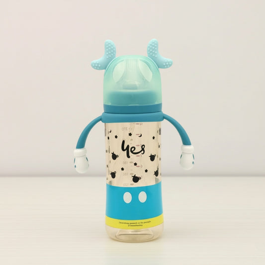 Yes Wide Neck Baby Plastic Feeder 300ml/10oz