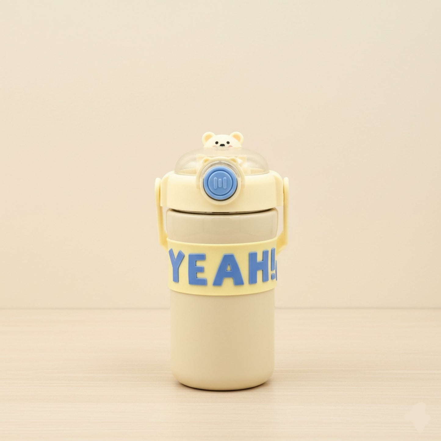 Cartoon Steel Thermal Water Bottle 580ml