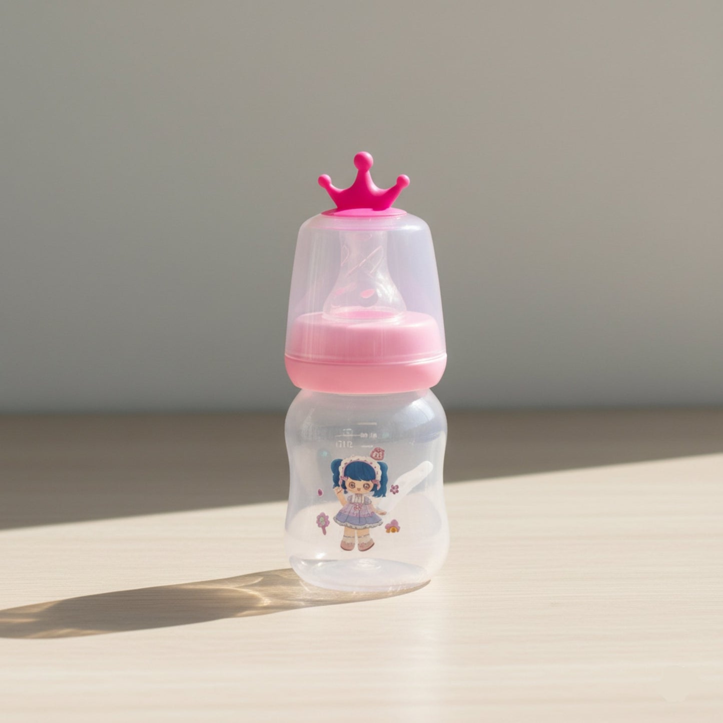 Pretty Baby Plastic Feeder with Teether 60ml/2oz