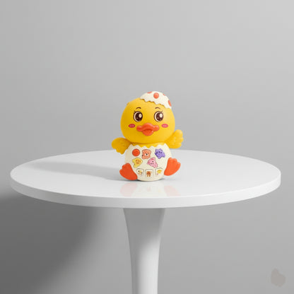 Funny Duck Music Baby Toy – Yellow
