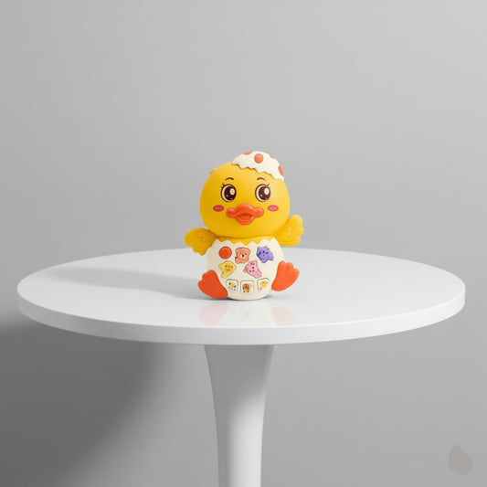 Funny Duck Music Baby Toy – Yellow