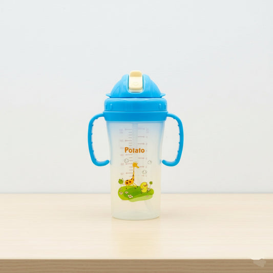 Potato Training Cup with Straw 280ml/10oz
