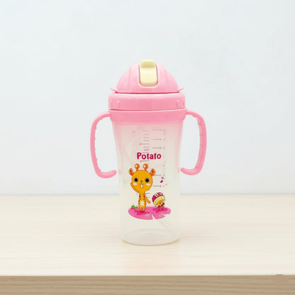 Potato Training Cup with Straw 280ml/10oz
