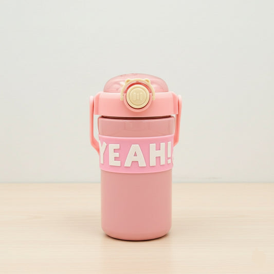 Cartoon Steel Thermal Water Bottle 580ml