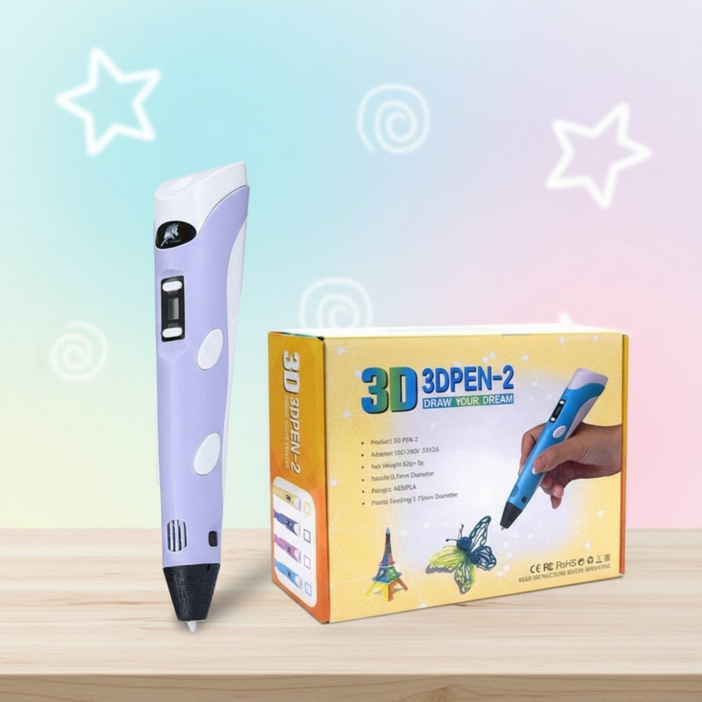 Kids 3D Printing Pen – Creative Drawing and STEM Learning Toy