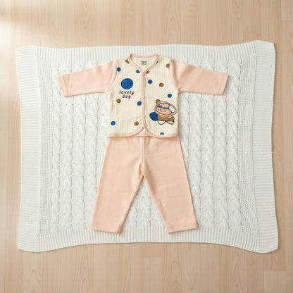 Lovely Dog Breathable Cotton Suit 2pc (6-12M)