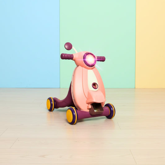 Safe Scooty Style walker for toddlers with lights and sound