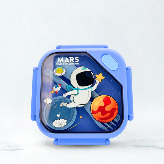 Baby Mars Plastic Lunch Box - Blue