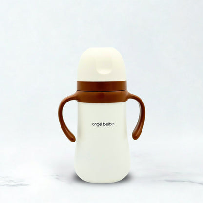 Baby Thermal Steel Feeder – 280ml / 9oz (White)