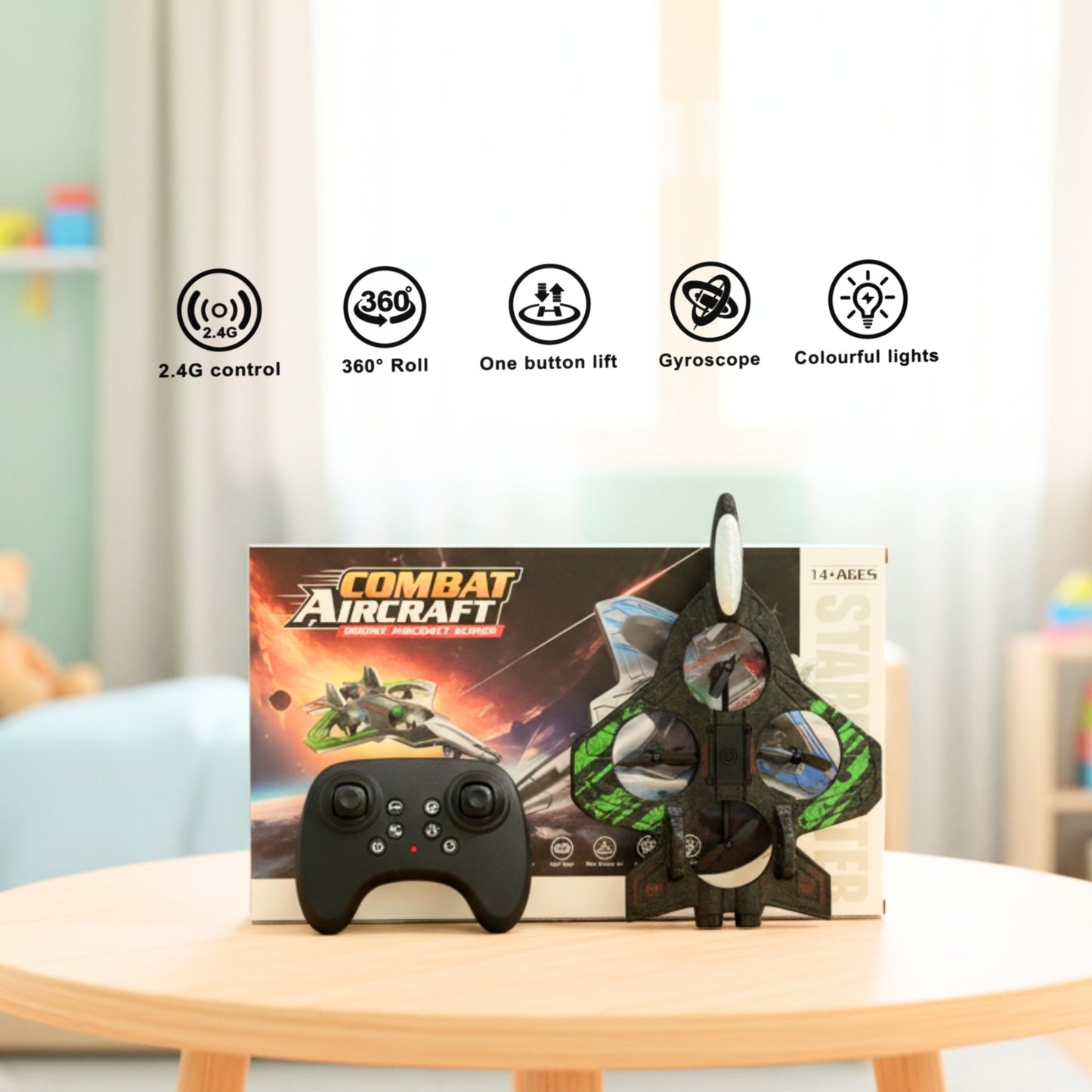 Remote Control Combat Aircraft Jet - Light Weight - S1 PRO