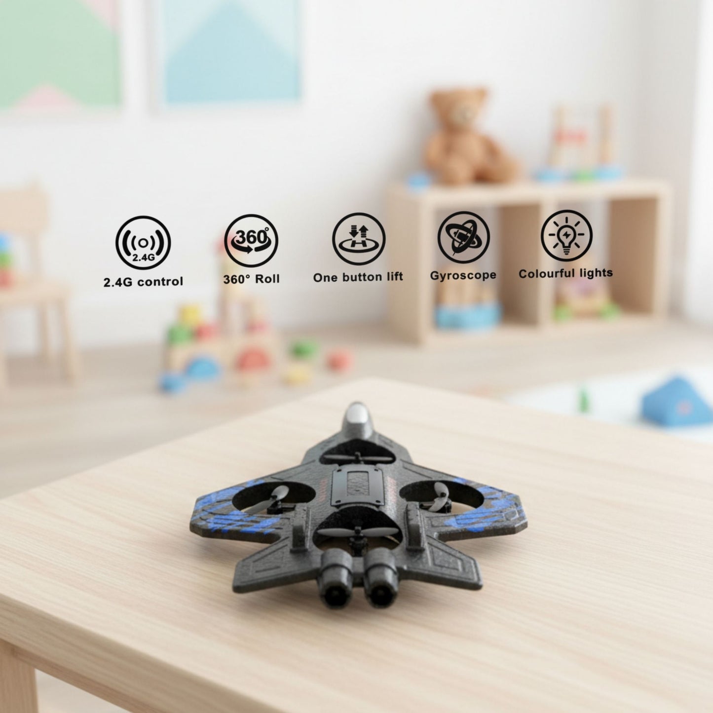 Remote Control Combat Aircraft Jet – Lightweight L25 Pro