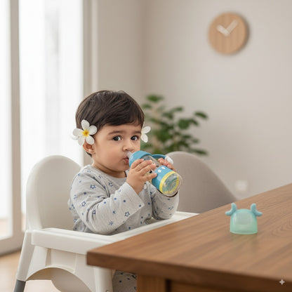 Yes Wide Neck Baby Plastic Feeder 300ml/10oz